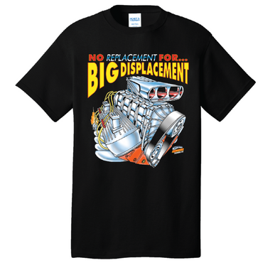 Big Displacement T-Shirt - Black
