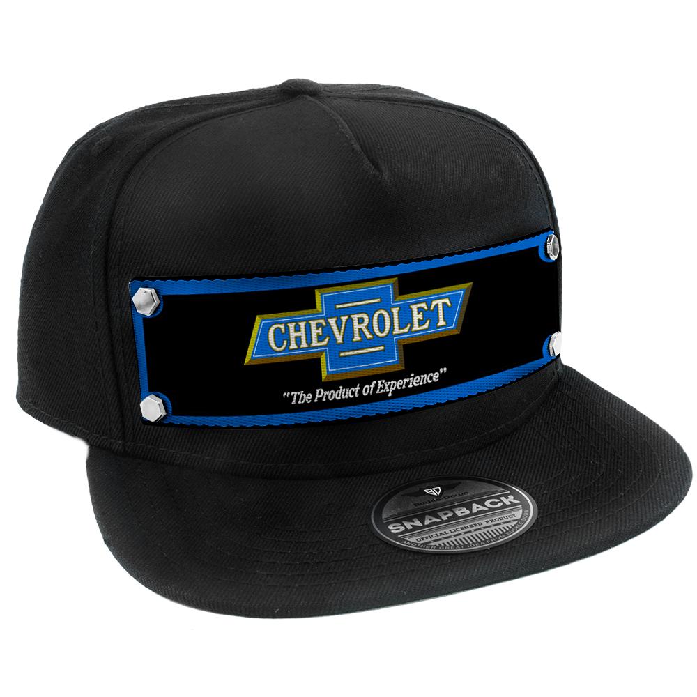 1916 Chevrolet Bowtie The Product of Expectance Embellishment Trucker Hat