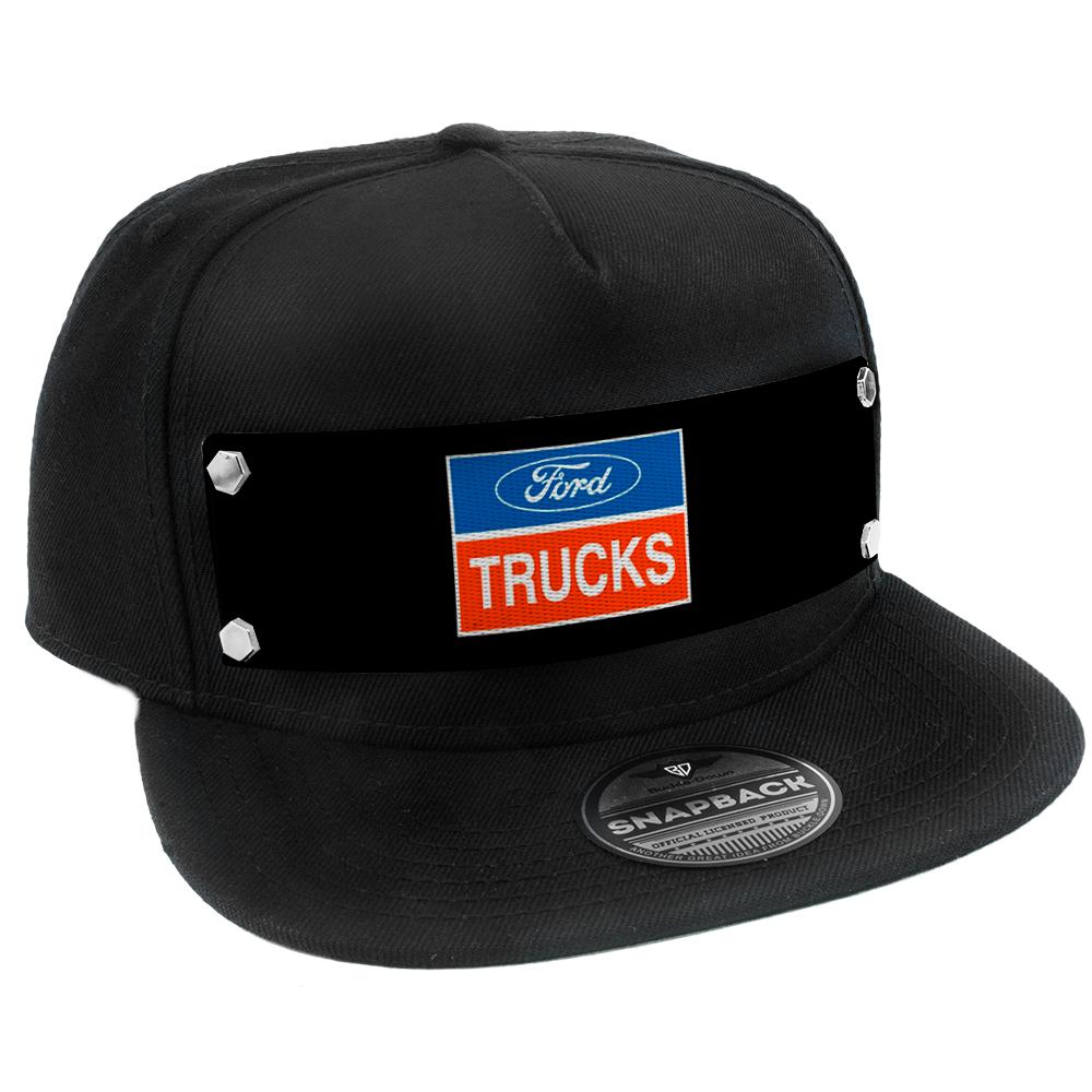 Ford Trucks Embellishment Trucker Hat Black