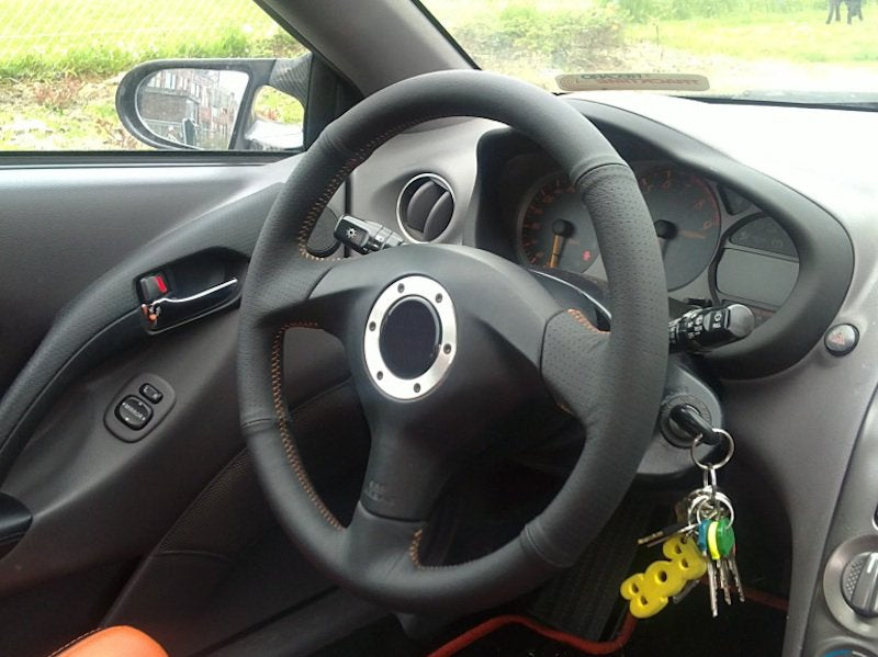 1993-02 Toyota Supra steering wheel cover - TRD wheel