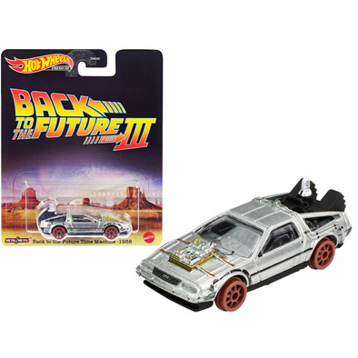Time Machine (Railroad Version) "Back to the Future Part III" (1990) Movie Diecast by Hot Wheels