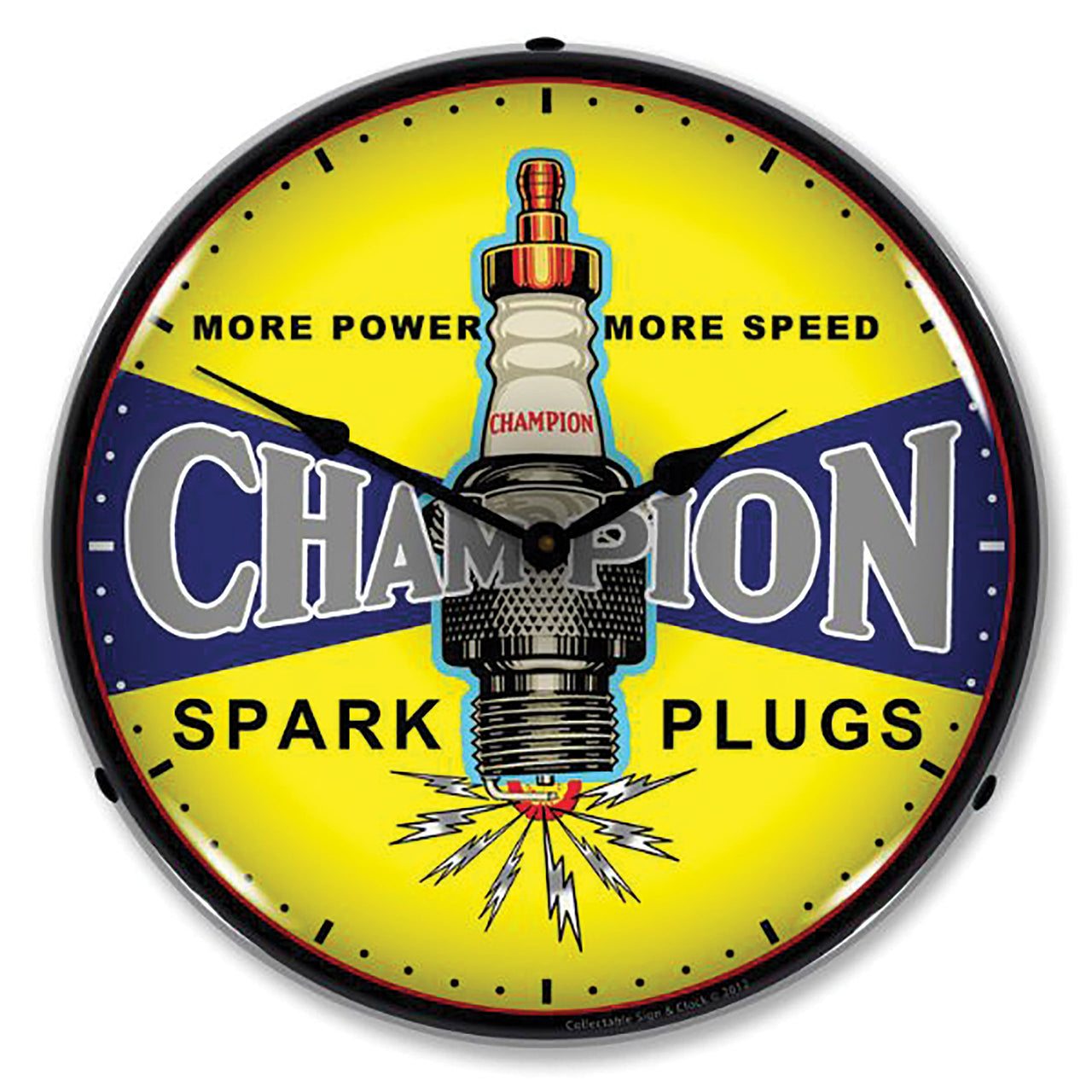 1953-2020 Universal LED Clock Champion Plugs Vintage - CA-UN0050-Corvette-Store-Online