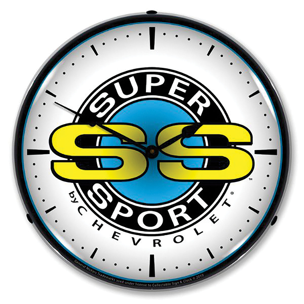 1953-2020 Universal LED Clock Chevrolet Super Sport - CA-UN0062-Corvette-Store-Online