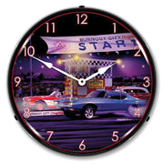 1953-2020 Universal LED Clock Drag City - CA-UN0069-Corvette-Store-Online