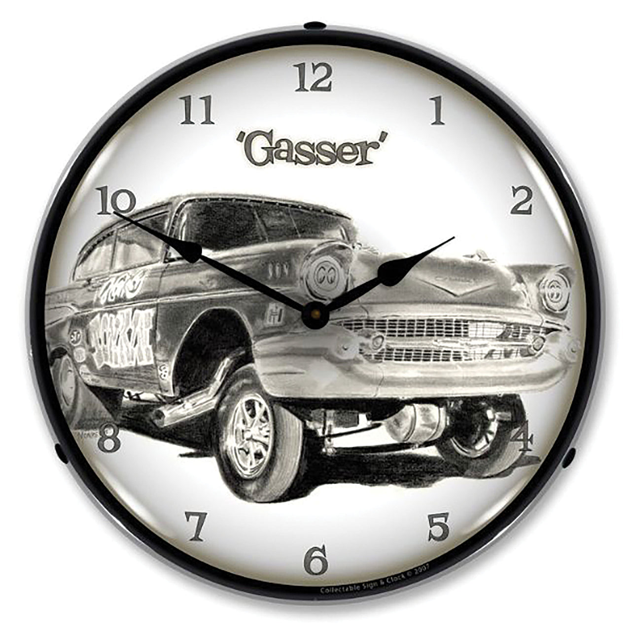 1953-2020 Universal LED Clock Gasser - CA-UN0078-Corvette-Store-Online