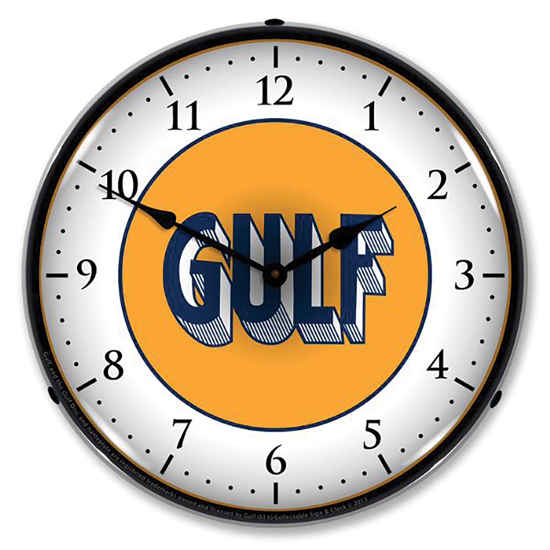 1953-2020 Universal LED Clock Gulf 1920 - CA-UN0080-Corvette-Store-Online