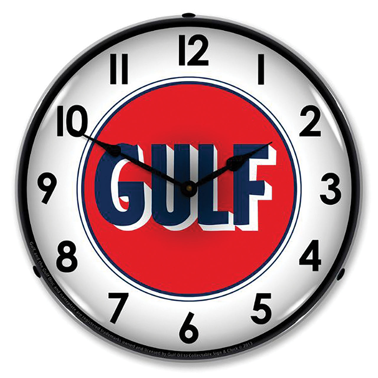 1953-2020 Universal LED Clock Gulf 1960 - CA-UN0081-Corvette-Store-Online