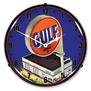 1953-2020 Universal LED Clock Gulf Station 1960 - CA-UN0085-Corvette-Store-Online