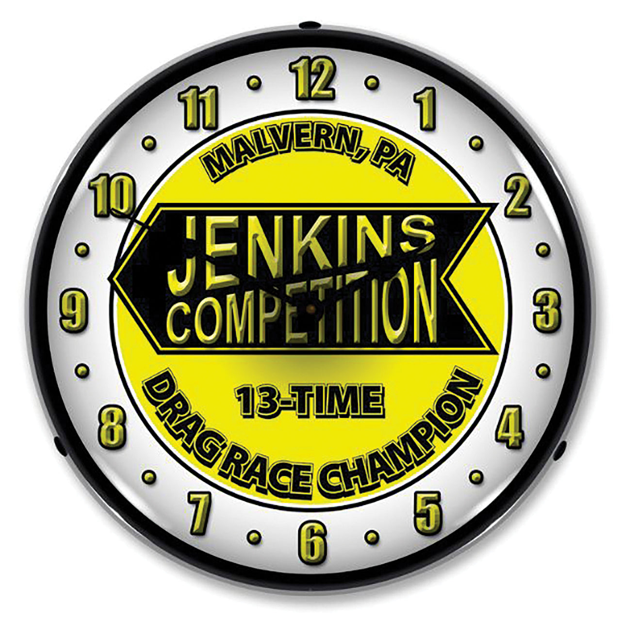 1953-2020 Universal LED Clock Jenkins - CA-UN0087-Corvette-Store-Online