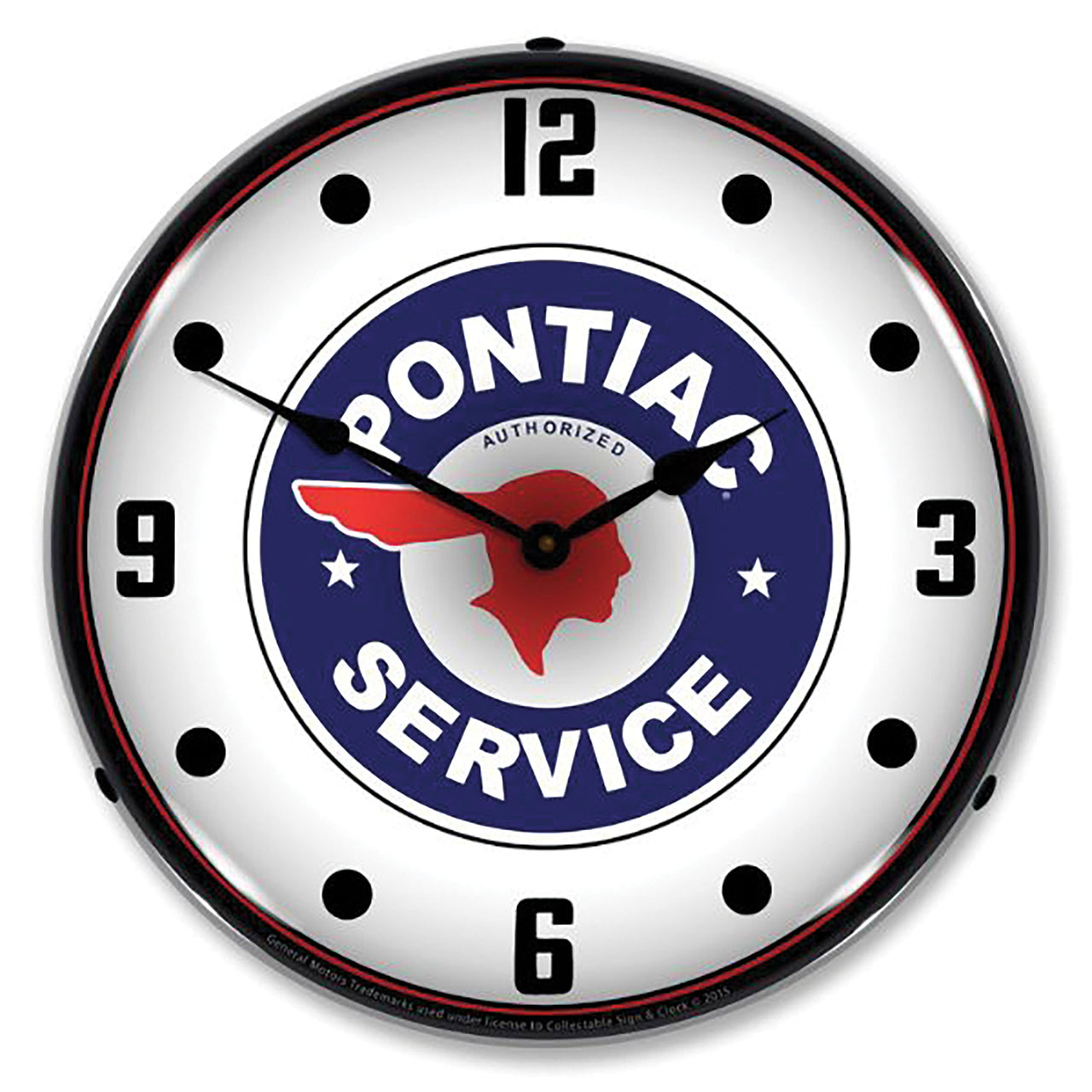 1953-2020 Universal LED Clock Pontiac Service - CA-UN0101-Corvette-Store-Online