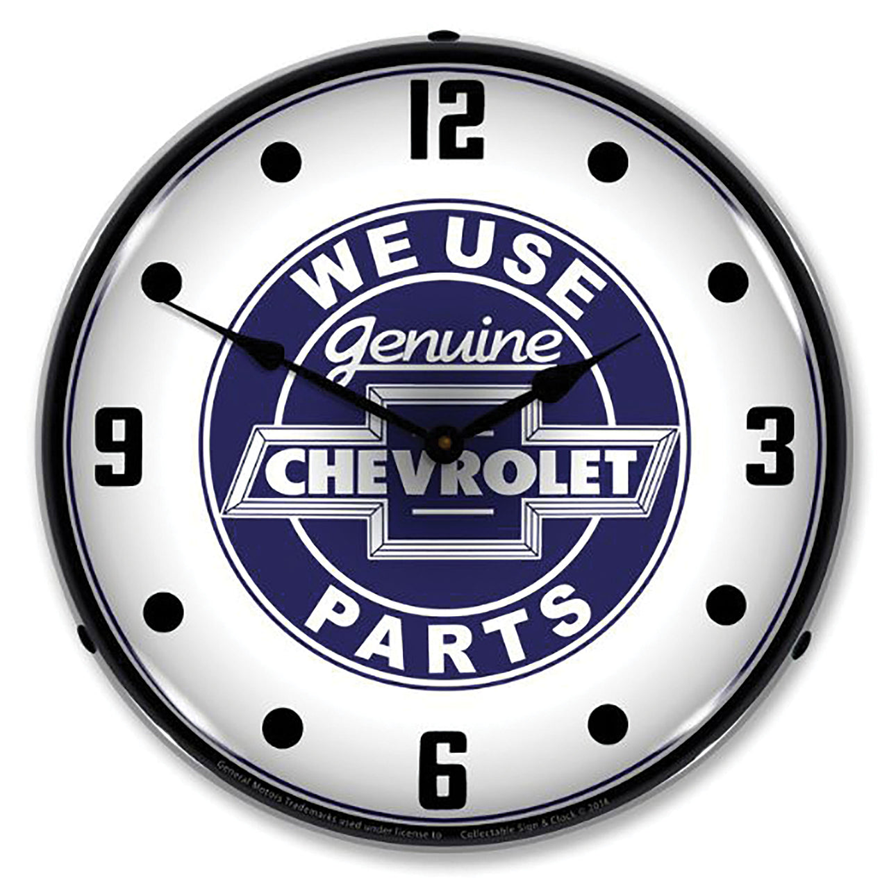 1953-2020 Universal LED Clock We Use Chevrolet Parts - CA-UN0123-Corvette-Store-Online