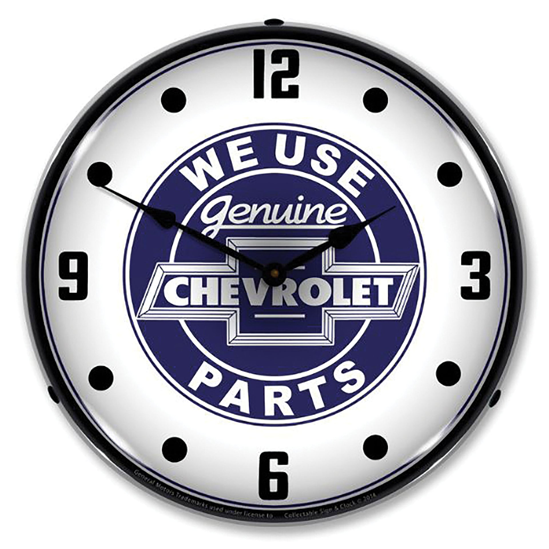 1953-2020 Universal LED Clock We Use Chevrolet Parts - CA-UN0123-Corvette-Store-Online