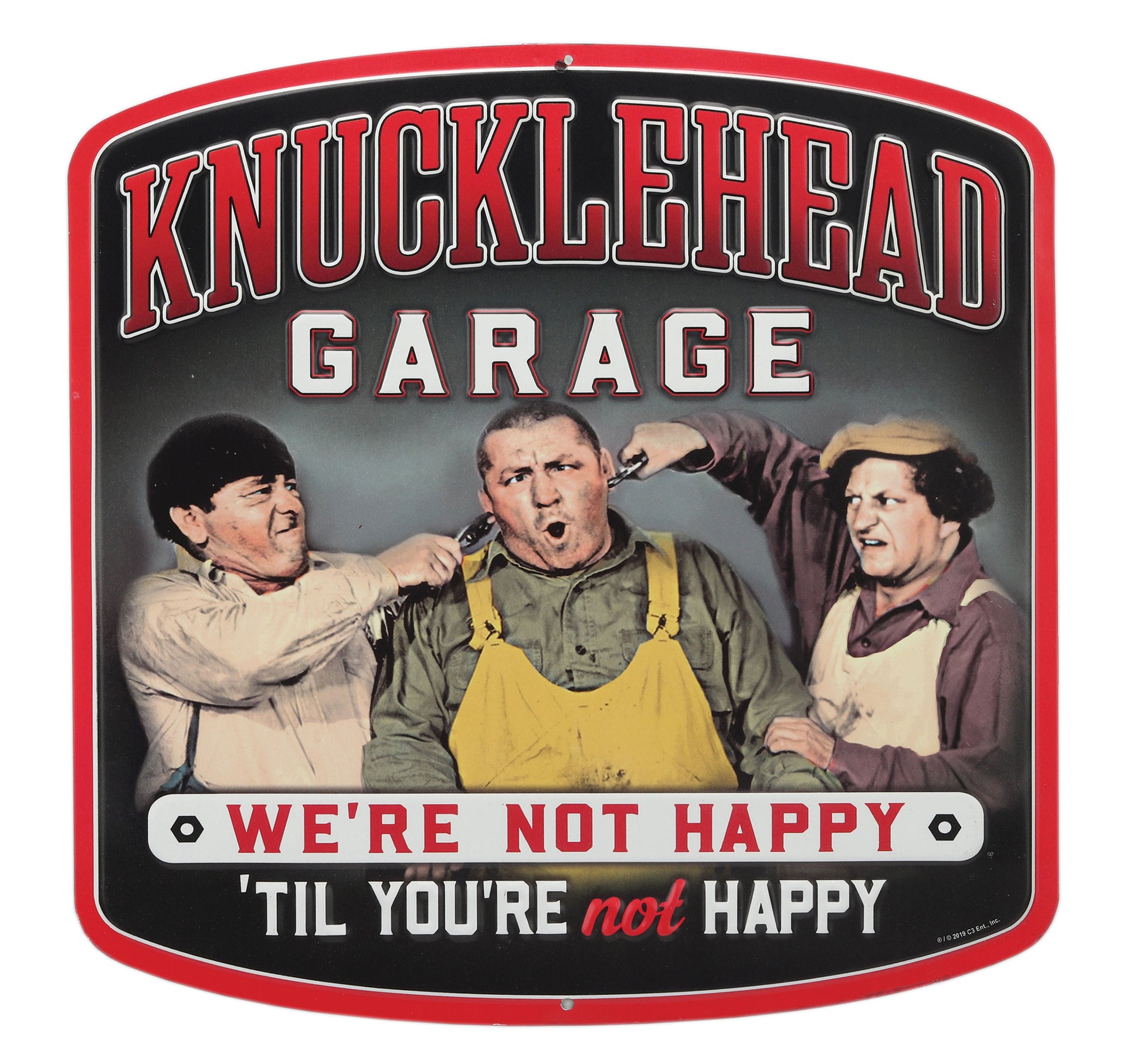 1953-2020 Universal Knucklehead Garage Metal Sign - CA-UN0163-Corvette-Store-Online