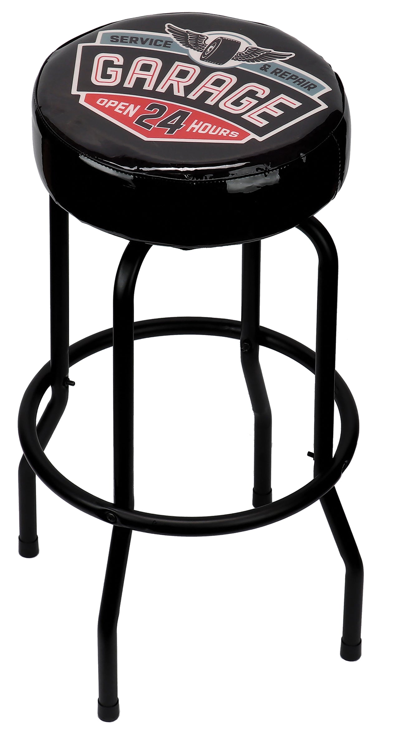 1953-2020 Universal 24 Hour Garage Bar Stool - CA-UN0190-Corvette-Store-Online