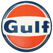 1953-2020 Universal Metal Button - High Gloss Embossed - Gulf - CA-UN0217-Corvette-Store-Online