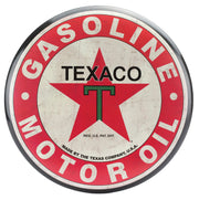 1953-2020 Universal Tin Button Sign - Texaco - CA-UN0218-Corvette-Store-Online