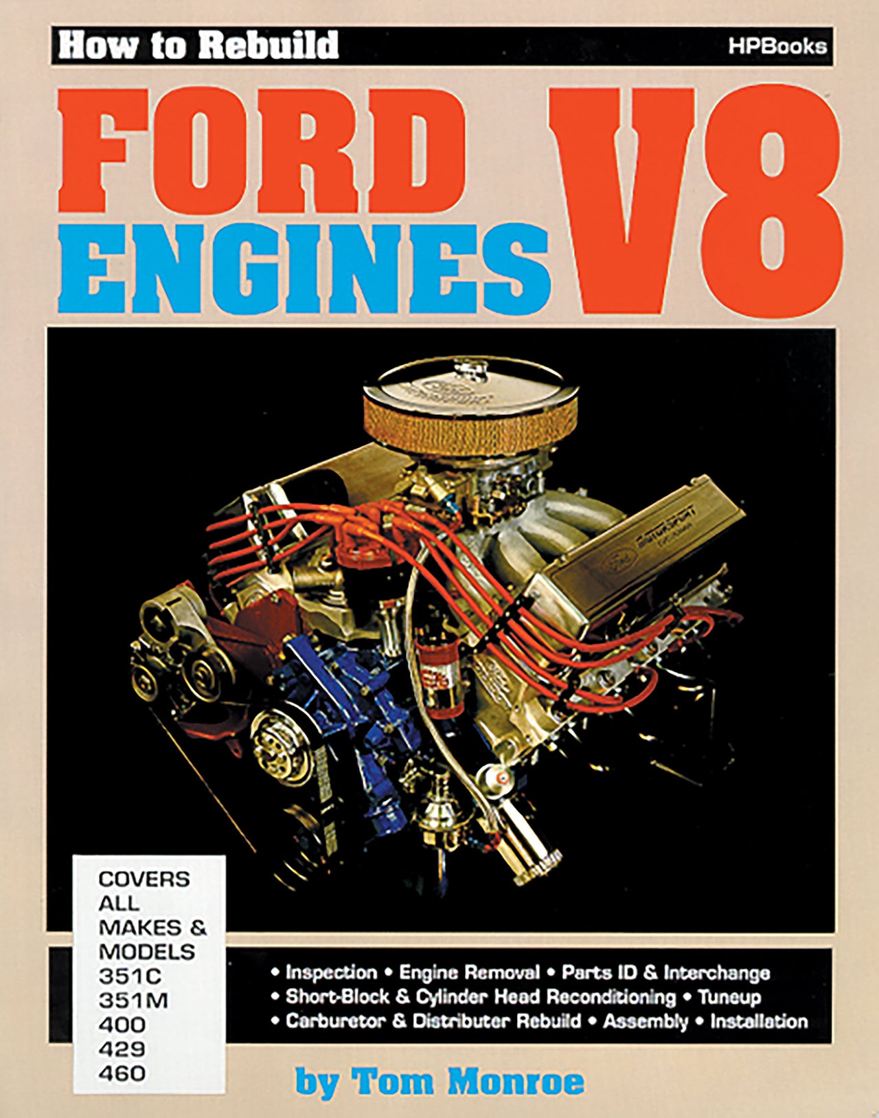 1953-2021 Universal Book How To Rebuild Ford V-8 - CA-UN70338-Corvette-Store-Online