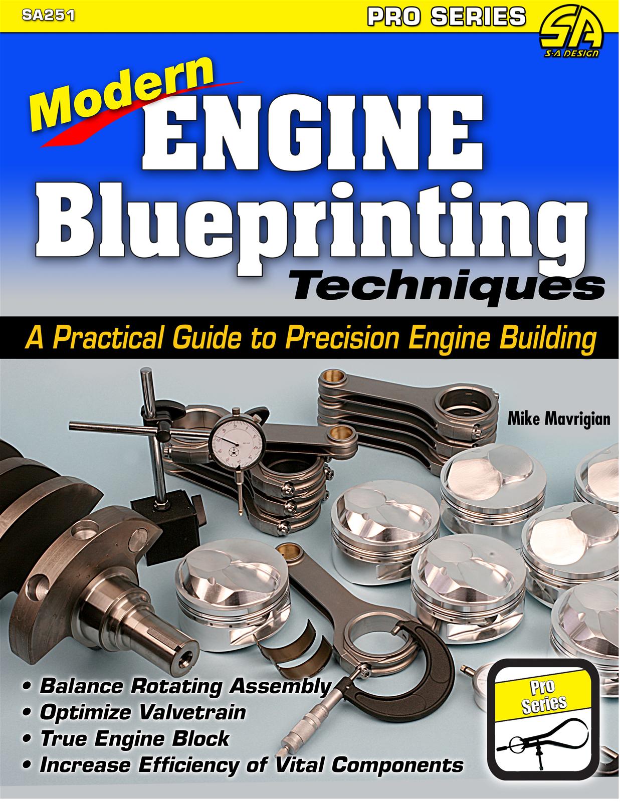 1953-2021 Universal ENGINE BLUEPRINTING TECHNIQUES - CA-UN70754-Corvette-Store-Online