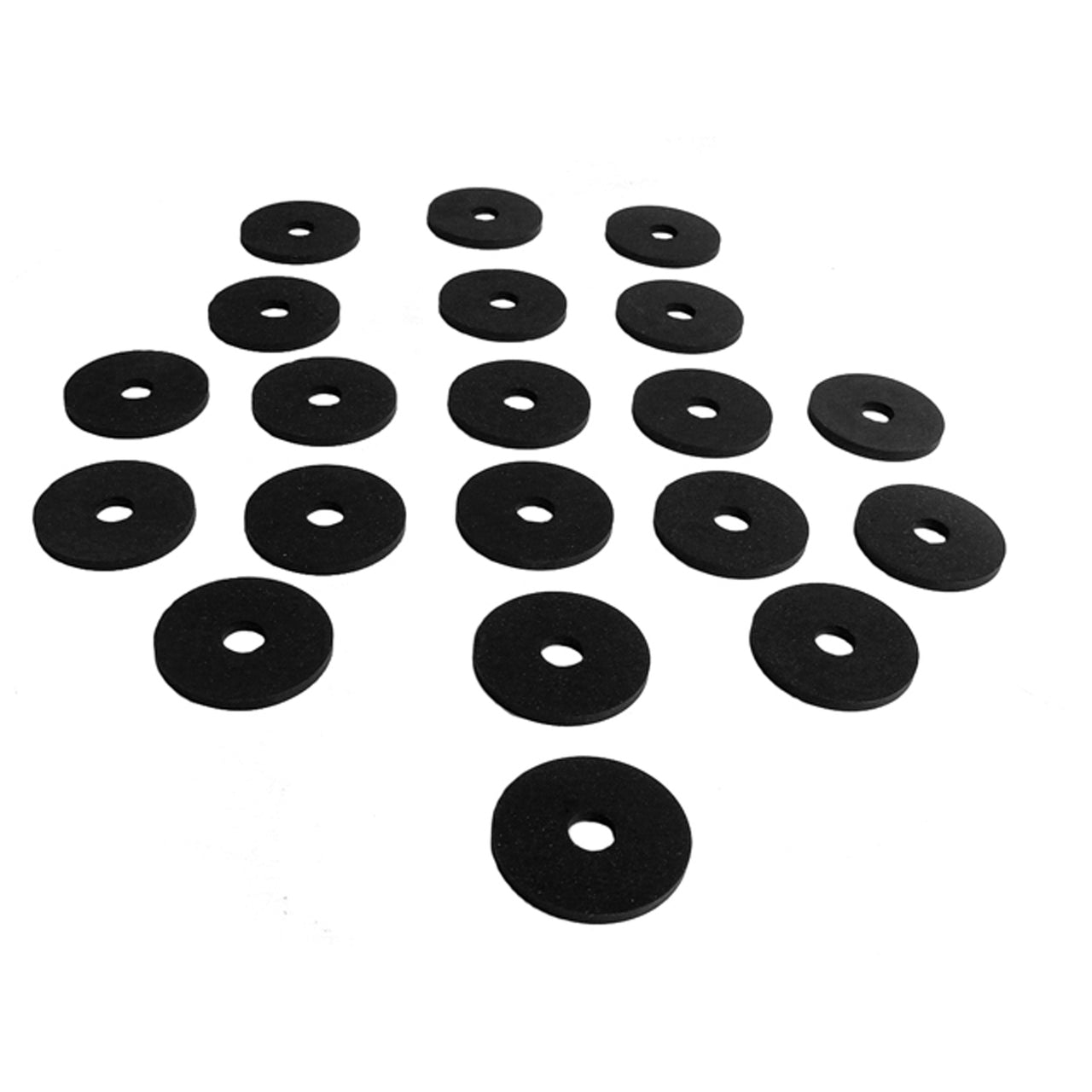 Uw 33 Flat Rubber Washers 3/8" Id, 1-1/2" Od, 1/8" Thick