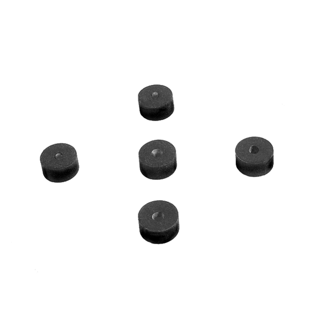 Uw 35 Flat Rubber Washers 1/8" Id, 1/2 Od, 1/4" Thick