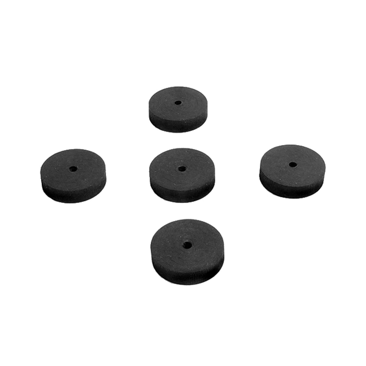 Uw 37 Flat Rubber Washers 1/8" Id, 1" Od, 1/4" Thick