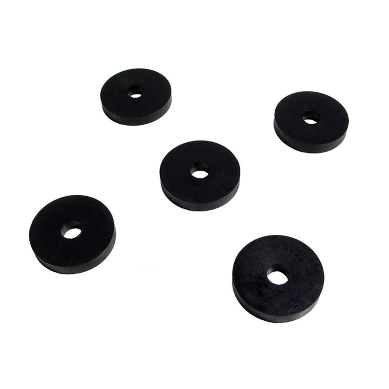 Uw 45 Flat Rubber Washers 3/8" Id, 1-1/2" Od, 1/4" Thick