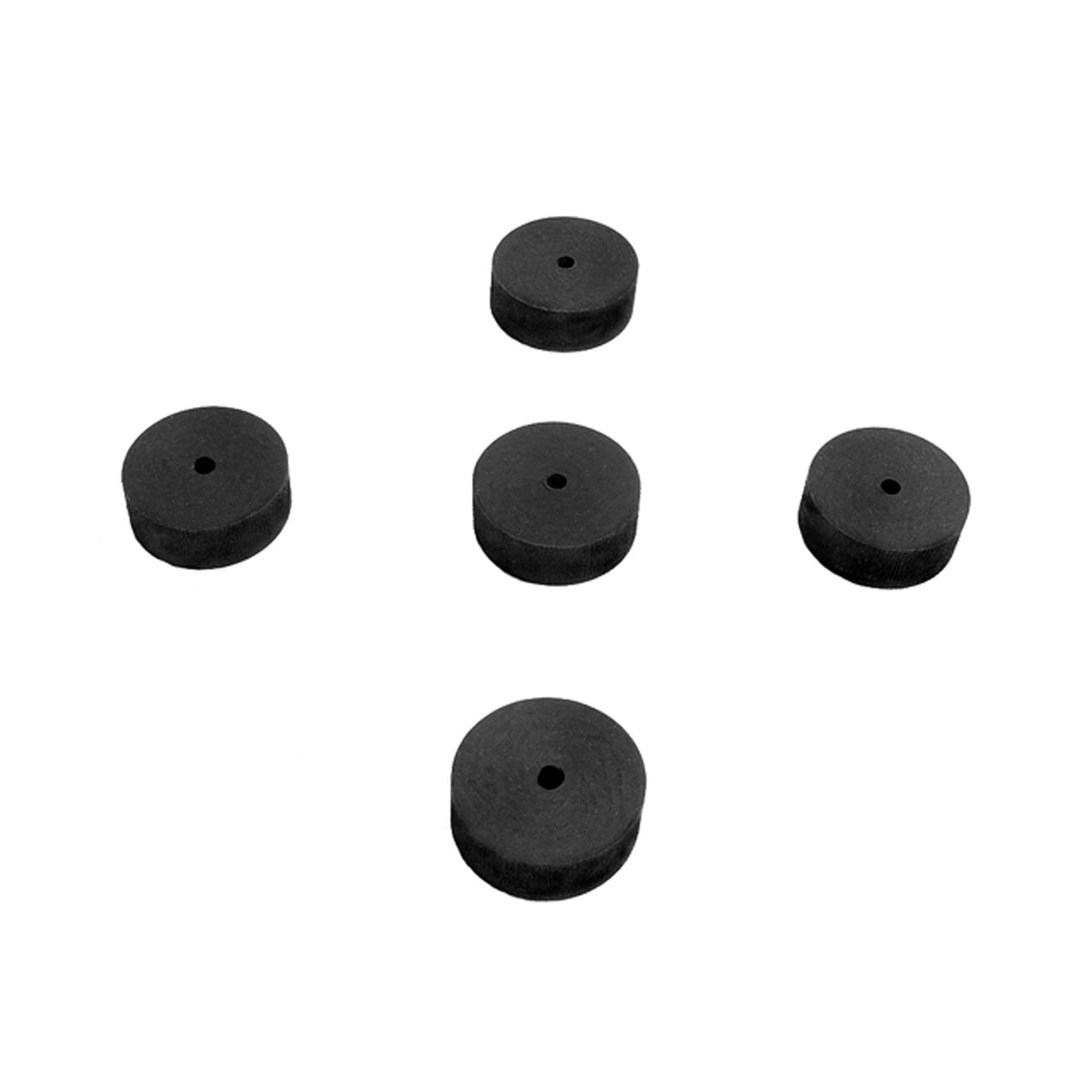 Uw 49 Flat Rubber Washers 1/8" Id, 1" Od, 3/8" Thick