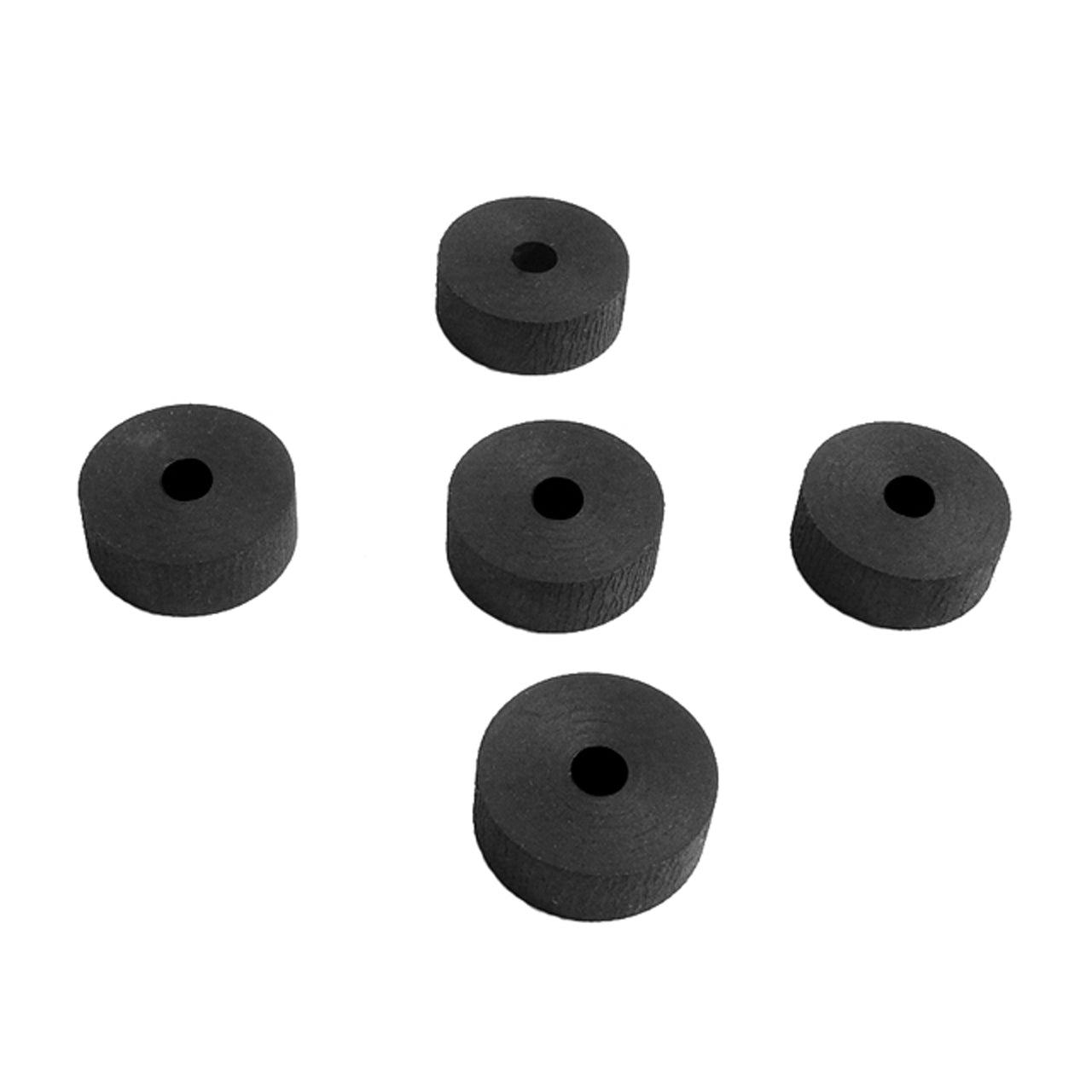 Uw 53 Flat Rubber Washers 1/4" Id, 1" Od, 3/8" Thick