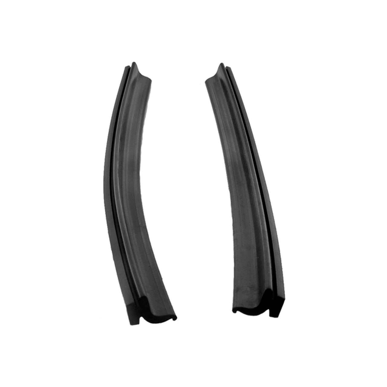 Vs 4-X Rear Roll-Up Quarter Window Seals, For 2-Door Hardtop Chevrolet Chevy Ii 1962-1965