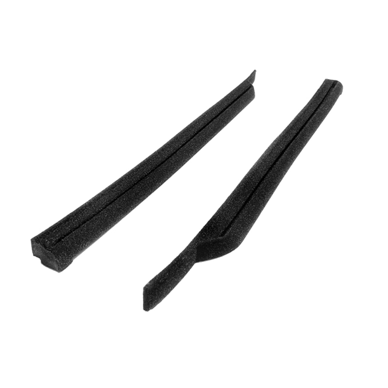 Vs 7-K Flocked Rear Roll-Up Quarter Window Seals Pair Dodge Challenger 1970