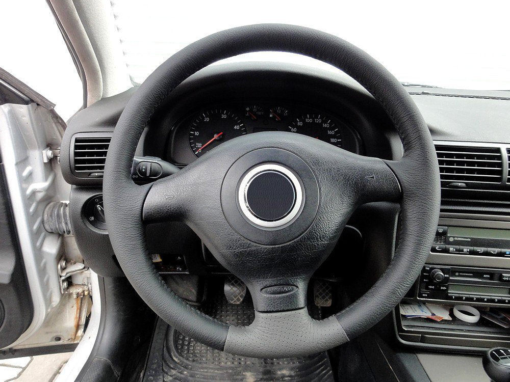 1997-03 Volkswagen Golf MK IV steering wheel cover - 3-spoke
