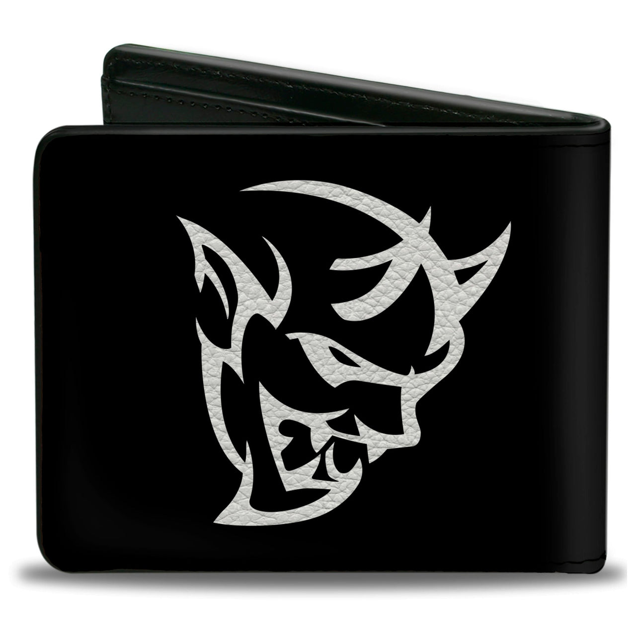 Bi-Fold Wallet - Dodge Demon Icon Black White