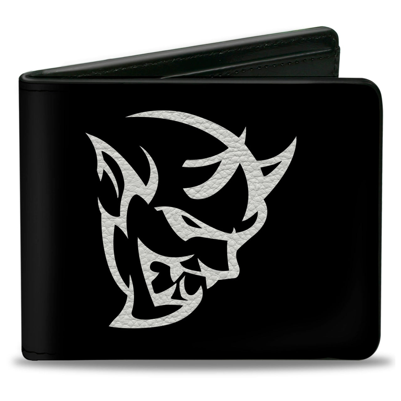 Bi-Fold Wallet - Dodge Demon Icon Black White