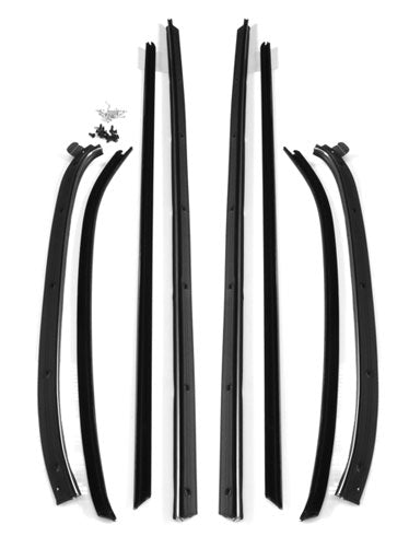 Window Sweeper Kit. Fits 69-72 Chevelle 4-Door Sedan. 8 Piece Kit