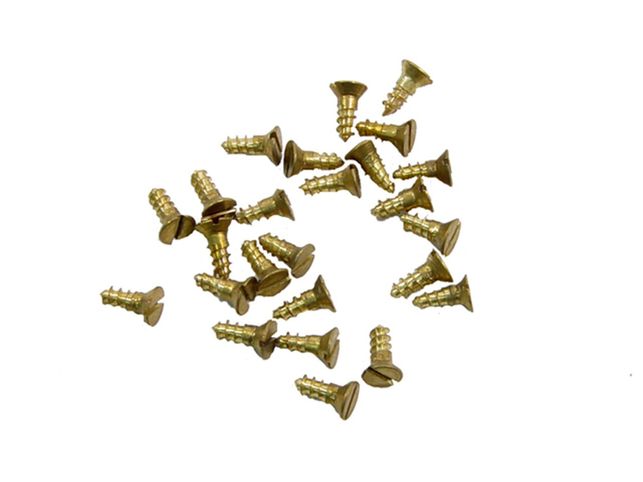 Wf 11-A Brass Wood Screws