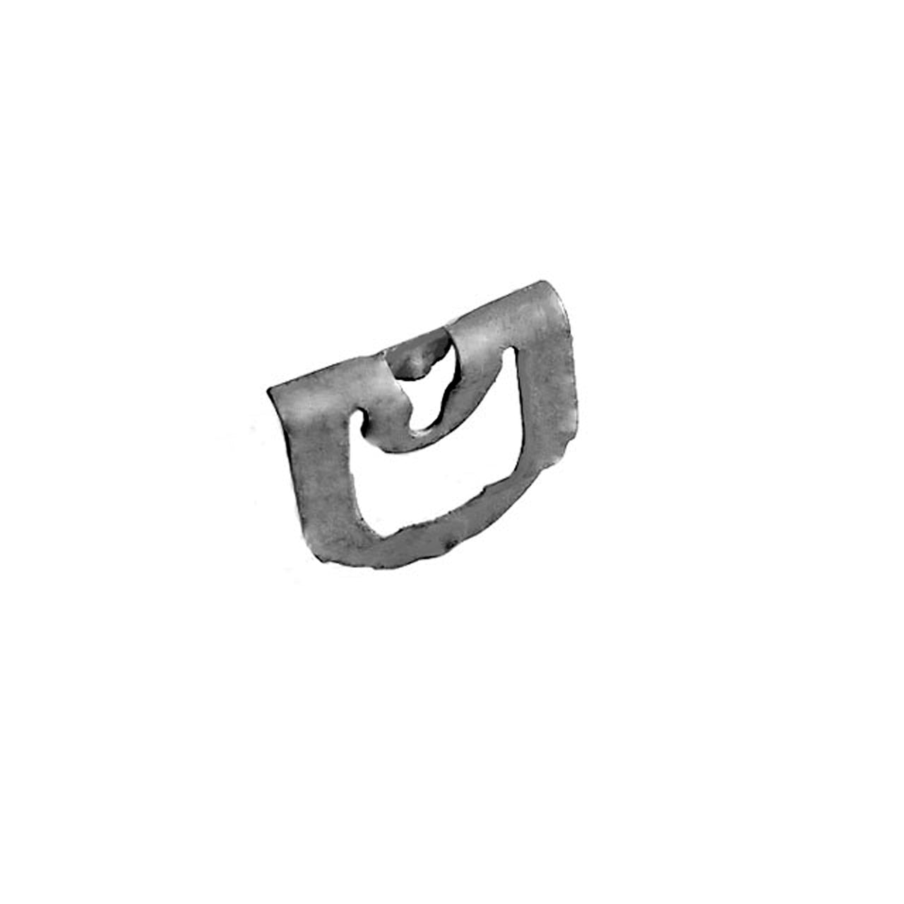 Wf 207 Rear Reveal Molding Clip Made Of Steel 15/16" X 1"