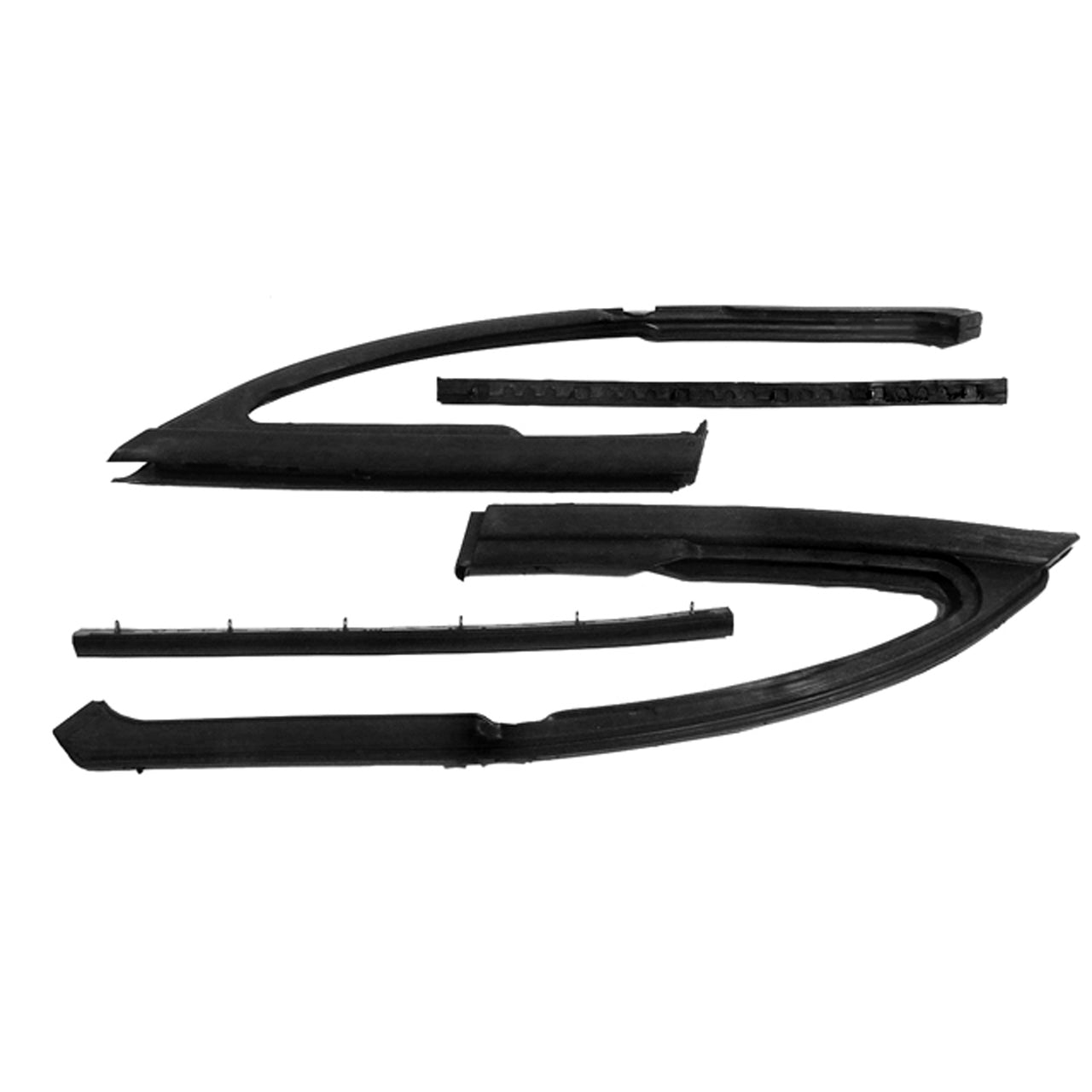 Wr 2009-A Vent Window Seals Fits 2-Door Sedan (Coupe & Sports Coupe) Buick Skylark 1966-1967, Special 1966-1967