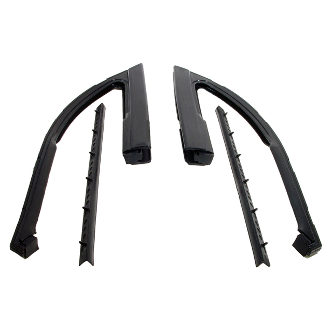 Wr 2009-B Vent Window Seals 2-Door Hardtop And Convertible Buick Gs 350 1968, Gs 400 1968, Skylark 1968, Special 1968 9712506/7