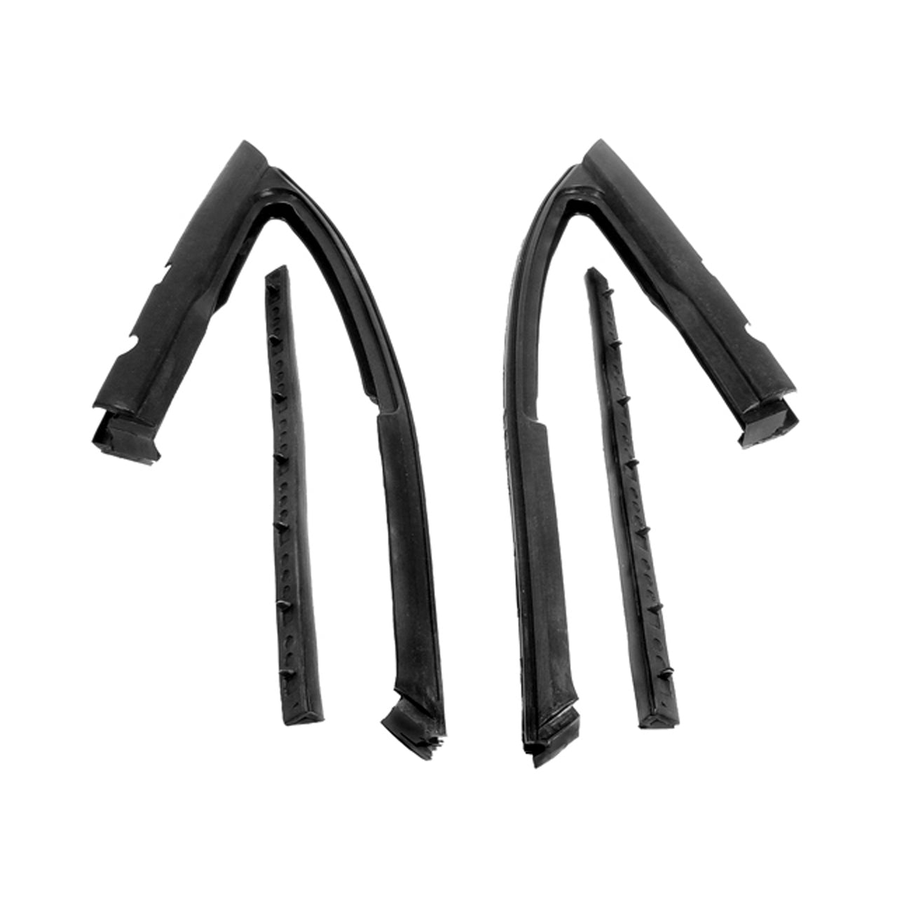 Wr 2022 Vent Window Seals Chevrolet Chevy Ii 1968-1969, Nova 1969-1972 9713808/09 And 9712380/81