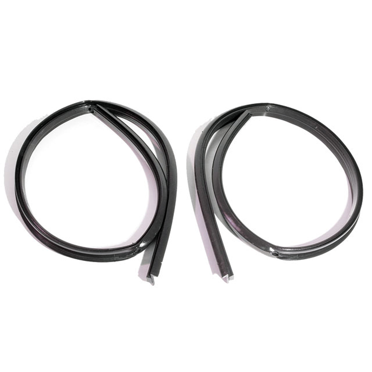 Wr 2301-R Rear Vent Window Seals Chrysler Crown Imperial 1940, New Yorker 1940, Royal 1940-1942, Royal Series 1946-1948, Saratoga 1940-1942 849153/4