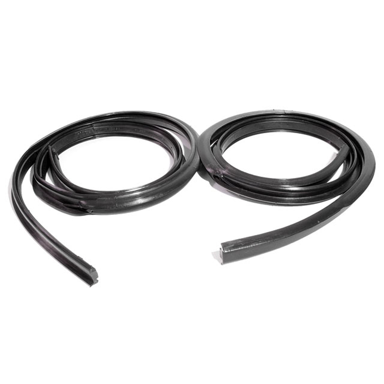 Wr 3306-R Rear Vent Window Seals, For 2-Door Coupes Made In 2-Pieces Ford Crestline 1950-1951, Custom 1949-1951, Deluxe 1949-1951, Ford 1949