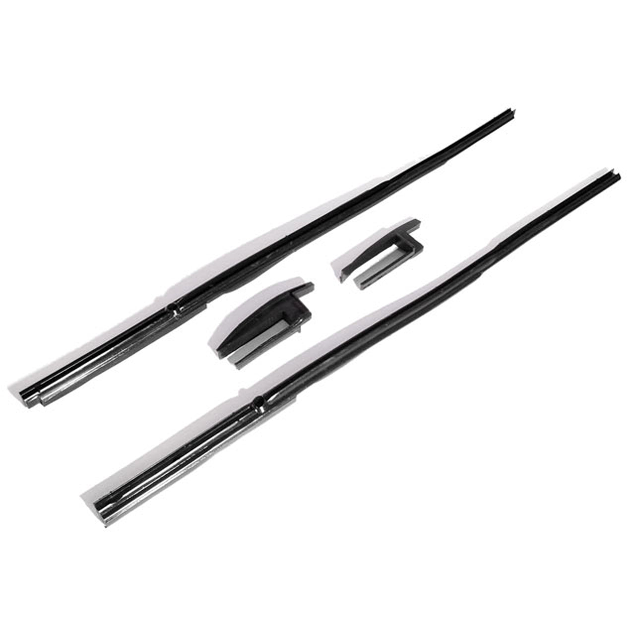 Wr 7312 Front Vent Window Seals, For Sport Coupes Chevrolet Bel Air 1953-1954, One-Fifty Series 1953-1954, Two-Ten Series 1953-1954
