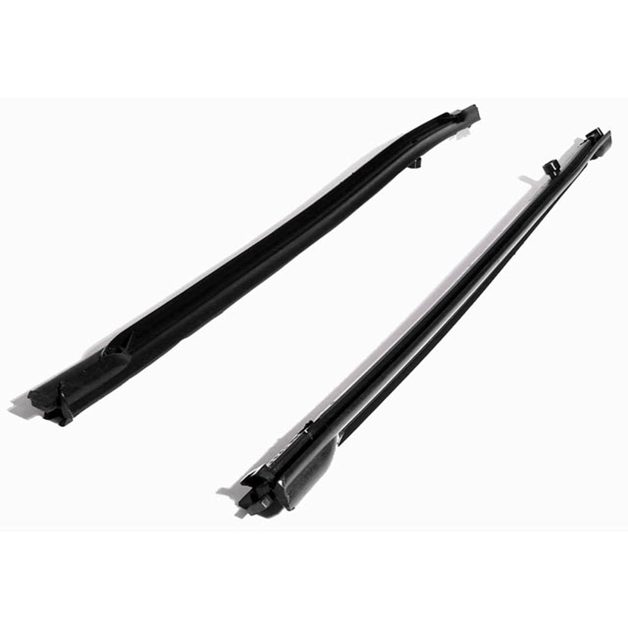 Wr 7326-R Rear Vent Window Seals, For 4-Door Sedans Pair R&L Chevrolet Fleetline 1949-1952