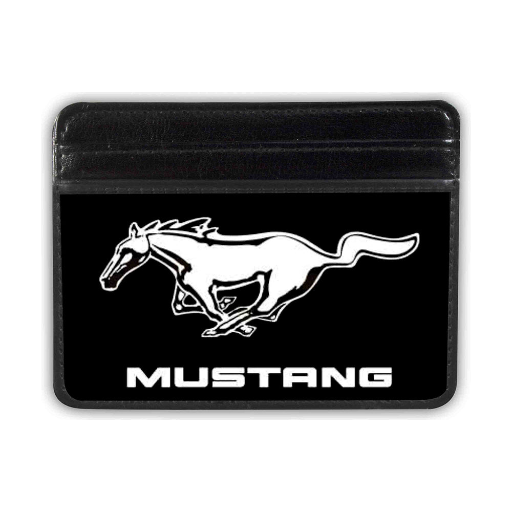 Ford Mustang Black & White Logo Weekend Wallet