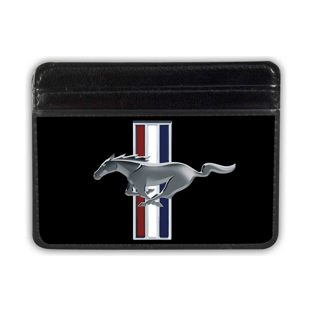 Ford Mustang Tri-Bar Logo Weekend Wallet