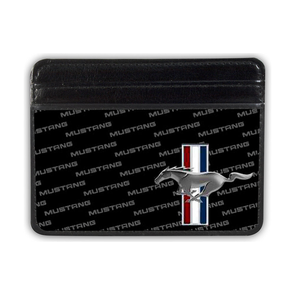 Ford Mustang Tri-Bar w/Text Weekend Wallet