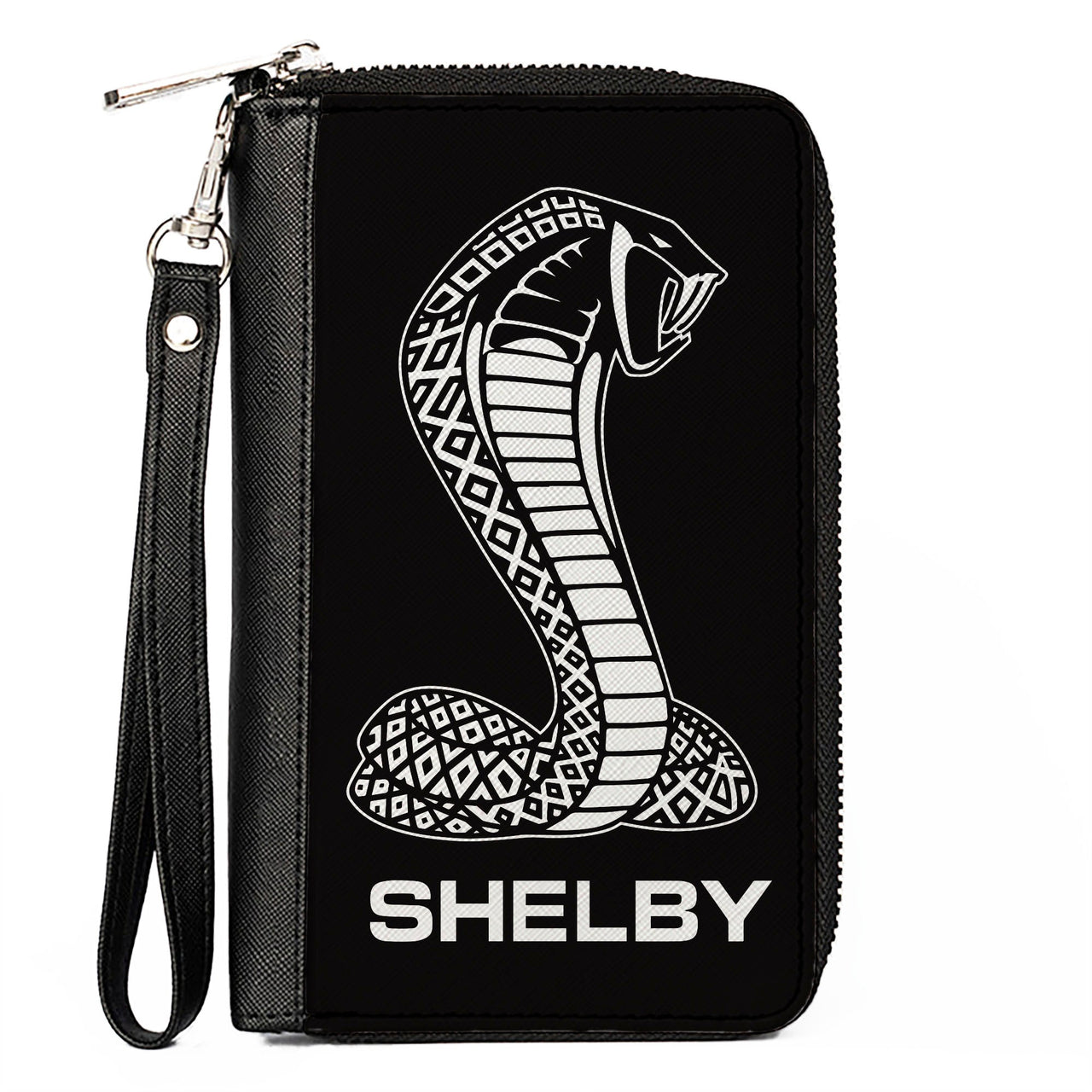 Carroll Shelby Super Snake PU Zip Around Wallet