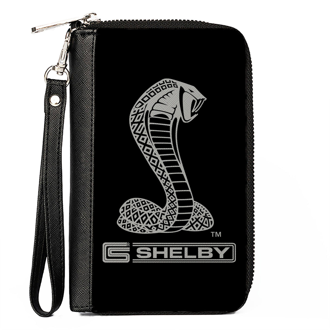 Carroll Shelby Super Snake PU Zip Around Wallet