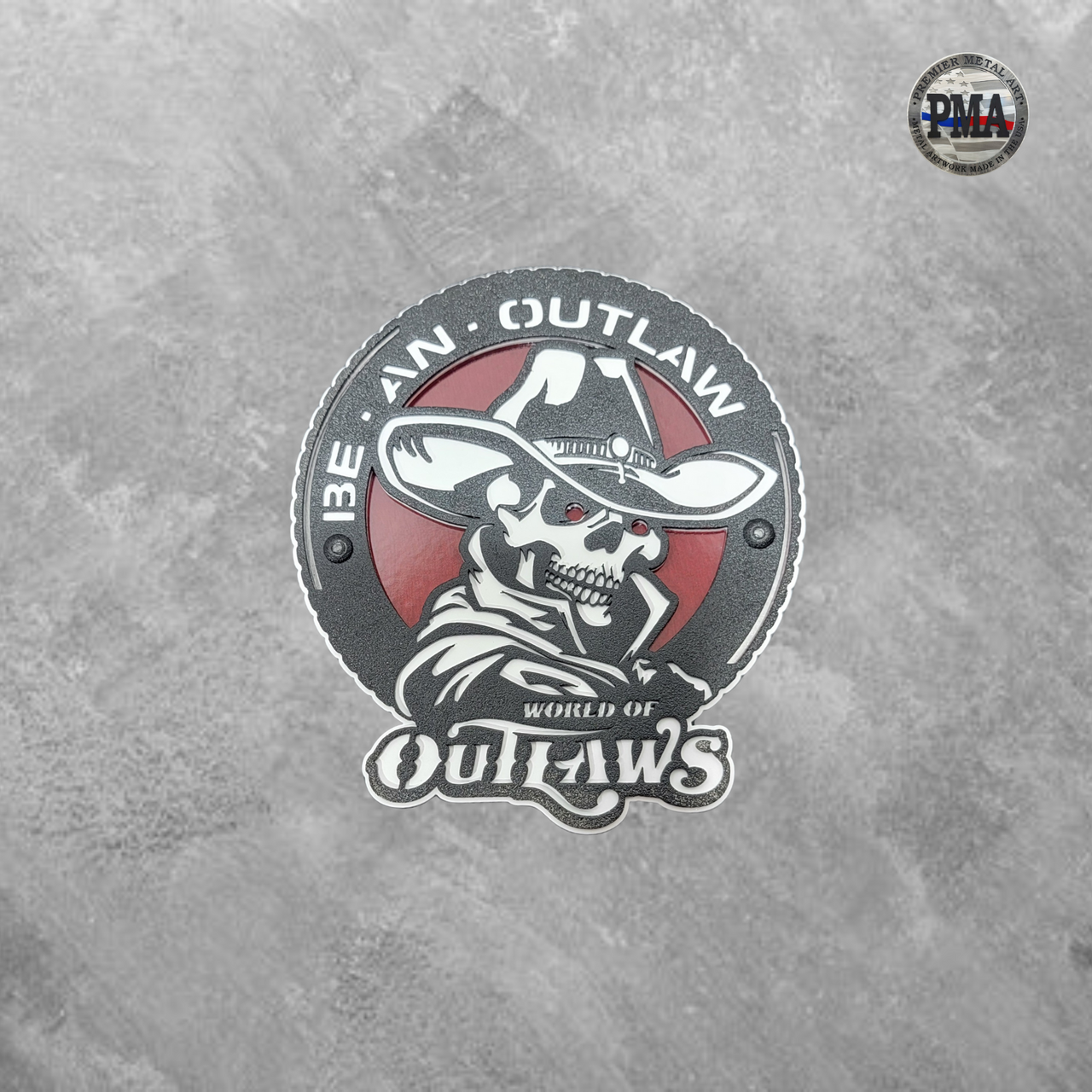 World Of Outlaws Be An Outlaw Logo Magnet/Ornament