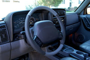 1997-06 Jeep Wrangler TJ steering wheel cover - 2-spoke
